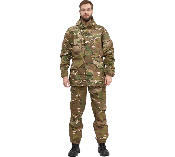 Изображение товара Костюм мужской URSUS "ГОРКА-М" куртка/брюки, кмф "Мультикам", Рип-стоп, р.60-62, 182-188 КОС490-МУЛЬТИКАМ/60-62, 182-188