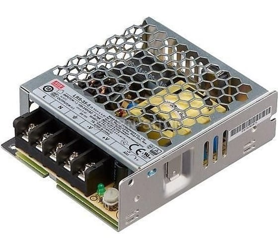 Изображение товара Источник питания Mean Well AC-DC LRS-35-48 38Вт Т02293034