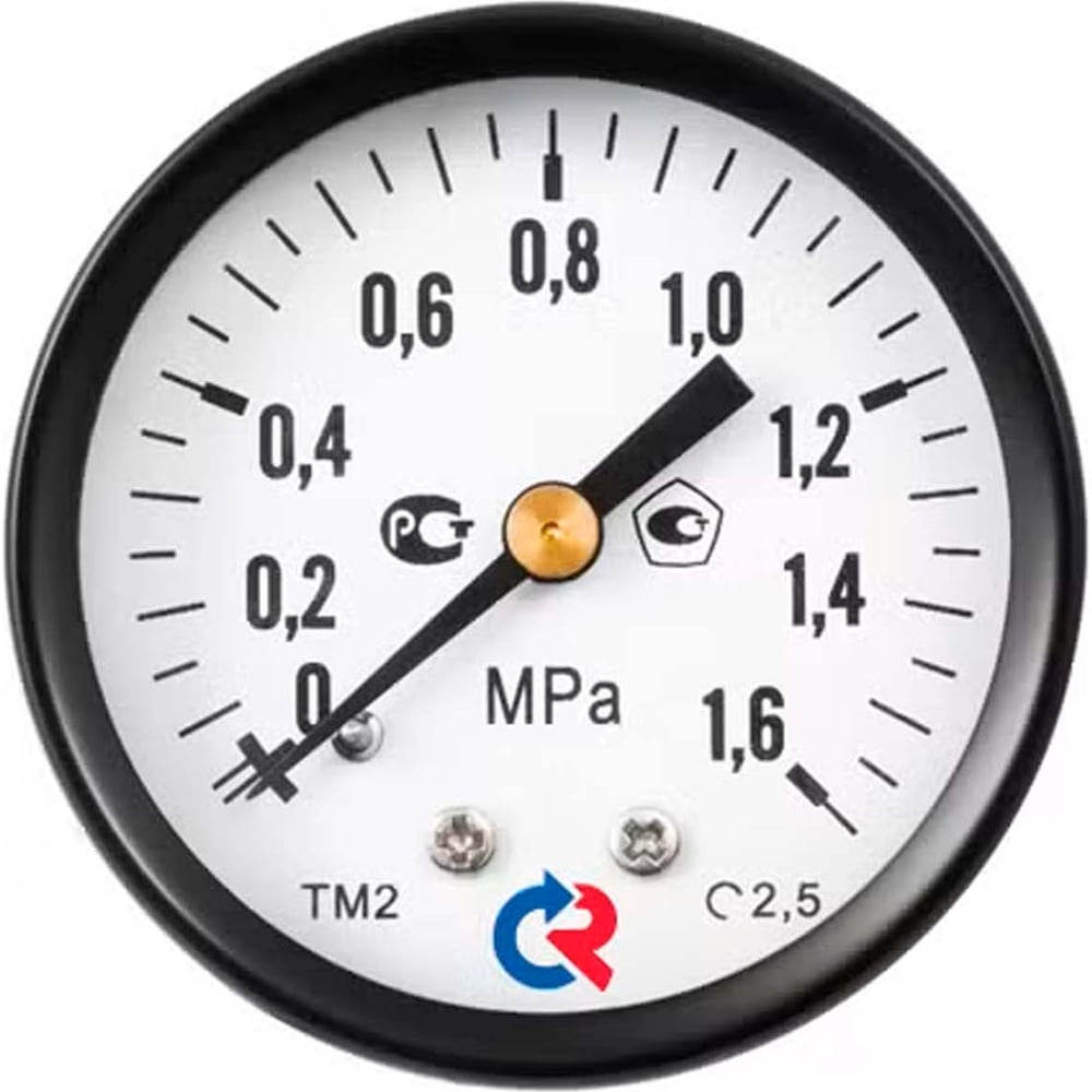 Изображение товара Общетехнический манометр РОСМА ТМ-110Т.00 (0-2.5МПа) ДК40 G1/8, класс точности 2.5 D070-06072