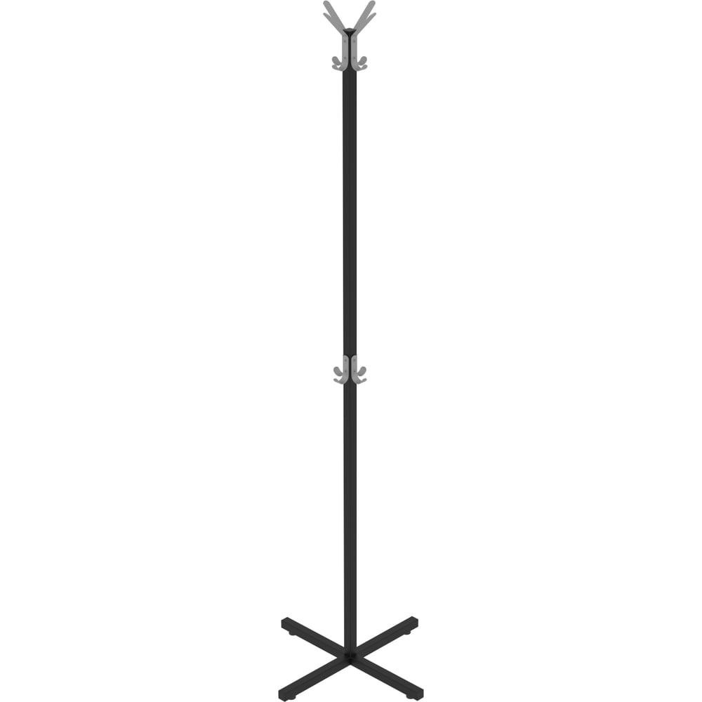 Изображение товара Напольная вешалка Титан Мета Нерли-2 черный муар прочная и стильная