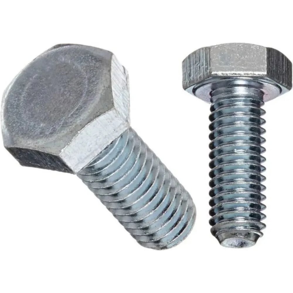 Изображение товара Деталь) Болт SORREX М6x80 мм DIN 933 8.8 цинковый