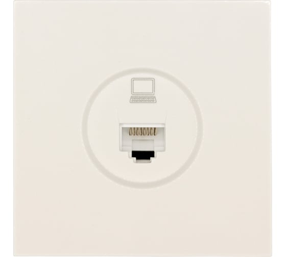 Изображение товара Розетка компьютерная Lezard ZIMA слоновая кость 704-9088-139