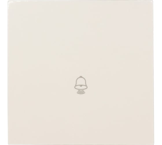 Изображение товара Кнопка звонка Lezard ZIMA слоновая кость безвинтовой зажим/клемма 704-9088-103QC