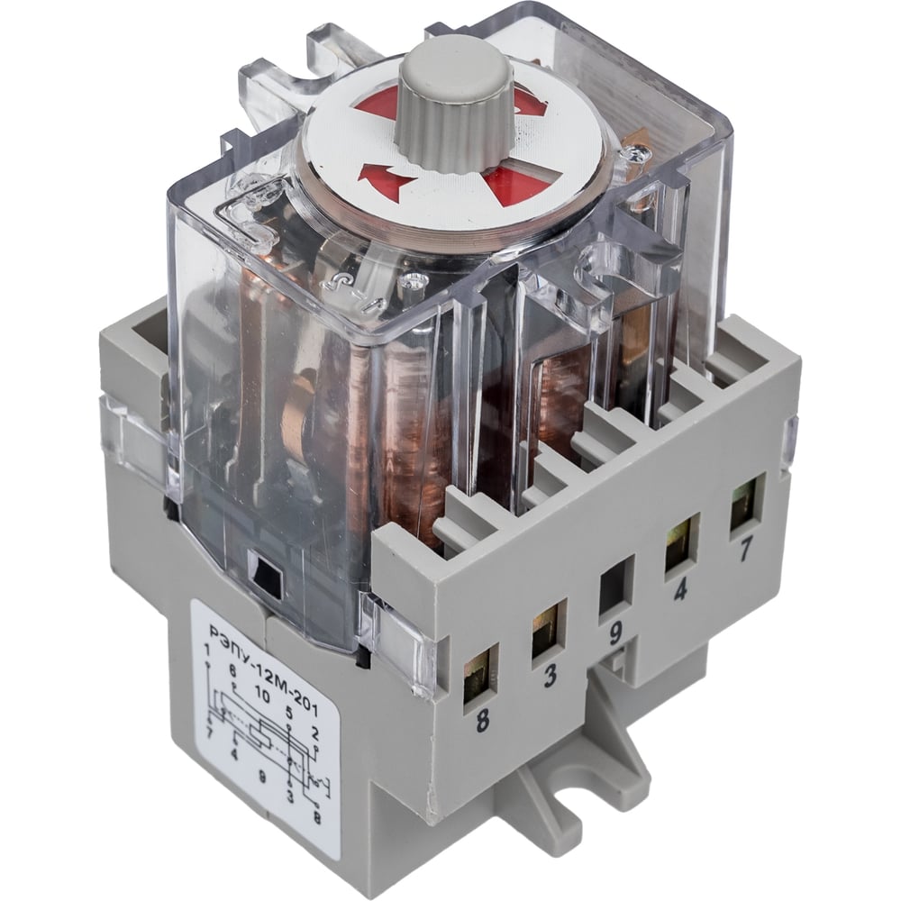 Изображение товара Реле промежуточно-указательное ВНИИР РЭПУ-12М-201-1-У3 220В 50Гц A8120-78099925