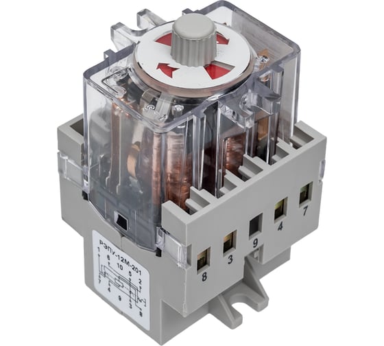 Изображение товара Реле промежуточно-указательное ВНИИР РЭПУ-12М-201-1-У3 220В 50Гц A8120-78099925