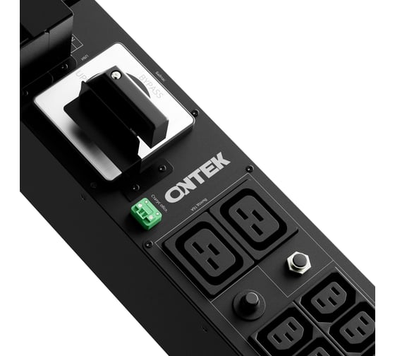 Изображение товара Панель распределения ONTEK с сервисным байпасом для ИБП 6-10кВА SBP10000RMIPDU