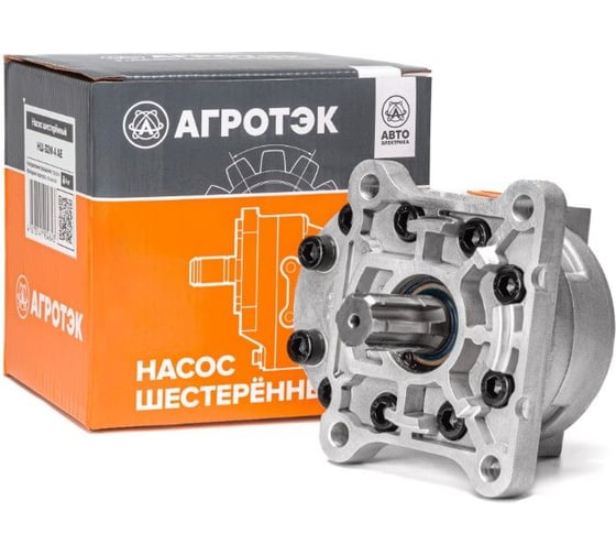 Изображение товара Насос шестеренный АгроТэк НШ-32М-4 правый алюминиевый корпус, (аналог НШ-32М-4, GP 3BH 32R-A204A) НШ-32М-4 АГРОТЭК 22.00076