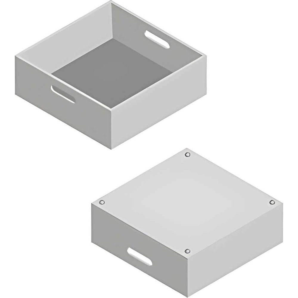 Изображение товара Прозрачный пластиковый поддон Megaposm 300x300 мм для хранения