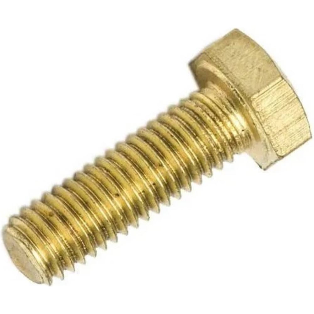 Изображение товара Болт SORREX DIN 933 М8x25мм латунь 25 штук 0933-6-08-025 25