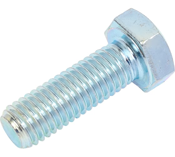 Изображение товара Болт SORREX М12x35 мм с шестигранной головкой по DIN 933 с полной резьбой оцинкованный, класс прочности 8.8 50 штук 0933-108-12-035 50