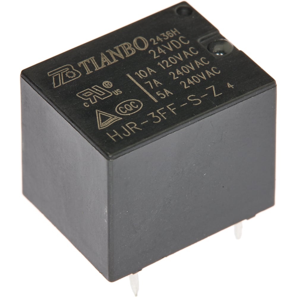 Изображение товара Реле электромагнитное Tianbo RELAY HJR-3FF-24VDC-S-Z-4