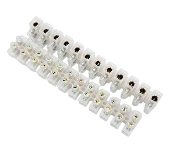 Изображение товара Клемма 12 полюсная ООО "ОПТИКОМ ЭЛЕКТРИК" 10 мм2 (2шт) 3507.0238