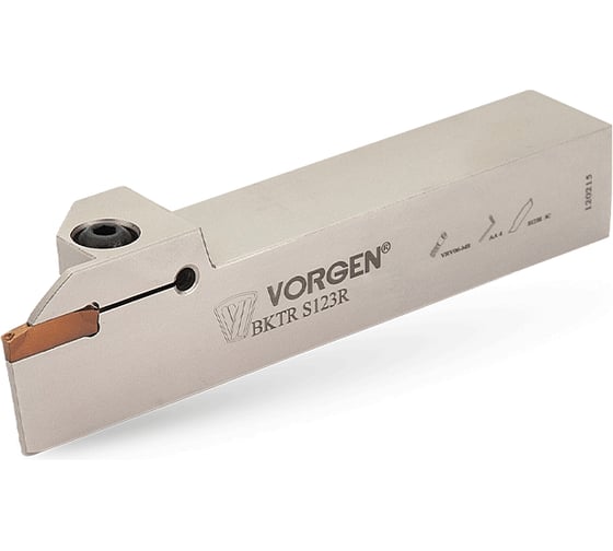 Изображение товара Державка для отрезки и обработки канавок VORGEN BKTR S123 2525 4C 4687205397126