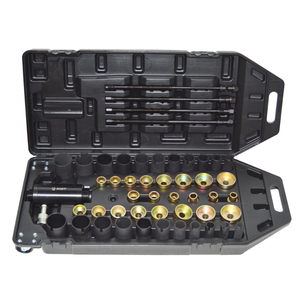 Изображение товара Гидравлический съемник сайлентблоков AIST 18.2 т набор 49 предметов