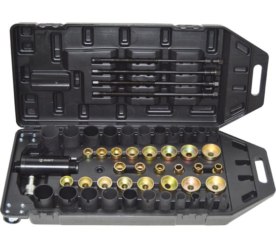 Изображение товара Гидравлический съемник сайлентблоков AIST 18.2 т, с набором гильз 49 предметов 67261010-M 00-00026528