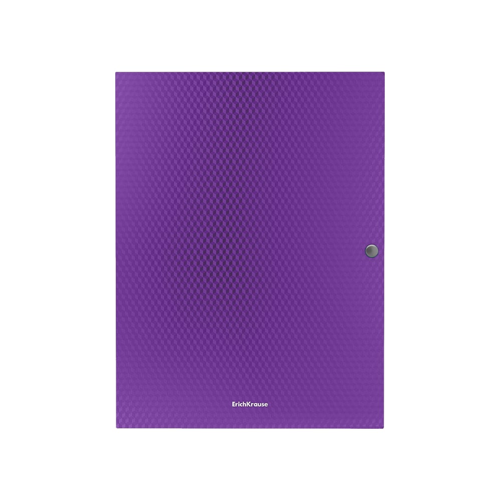 Изображение товара Пластиковая папка на кнопке ErichKrause Diamond Vivid A4 ассорти 50408