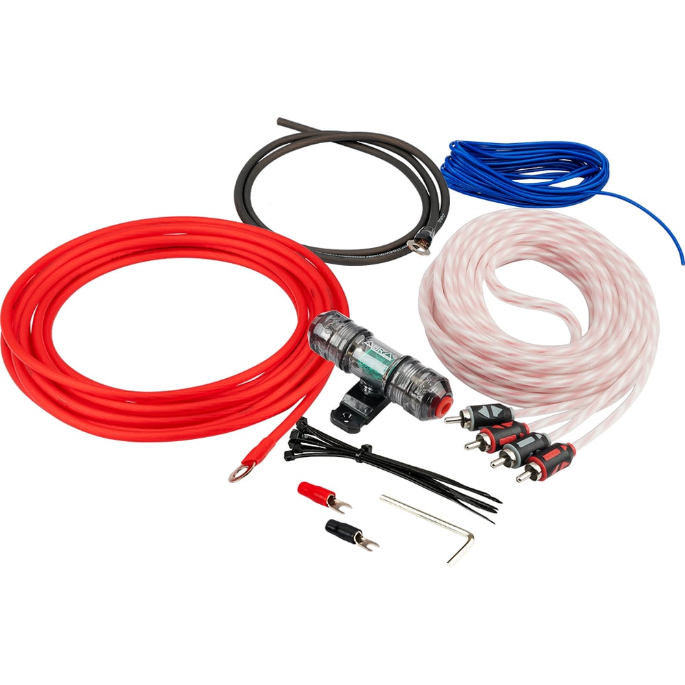 Изображение товара Комплект кабелей для усилителя AURA 2x10AWG AMP-1210
