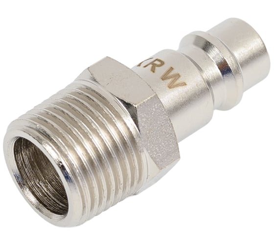 Изображение товара БРС KraftWell папа, резьба M3/8, 5 шт KRW-QC38MM-5