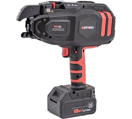 Изображение товара Инструмент для вязки арматуры BYEMAX BM-28 с зарядным устройством, 2 акк RB92128