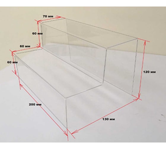 Изображение товара Подставка для выкладки товаров Megaposm ПВ 1221