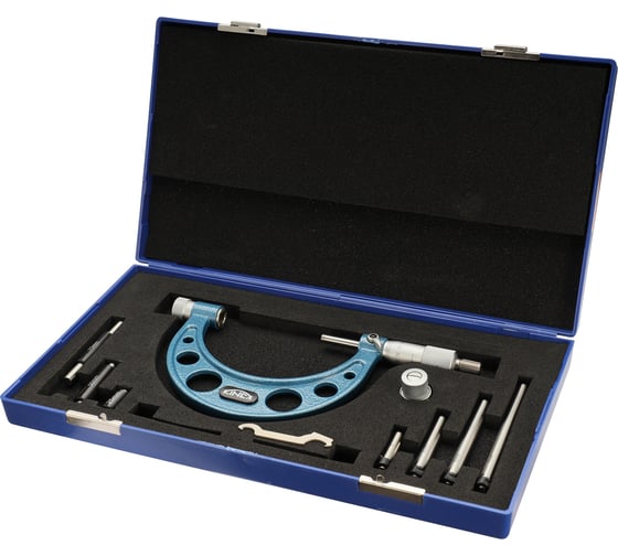 Изображение товара Микрометр Kinex (K-MET) МК 0-100мм DIN863 0,005мм 7002-12-100