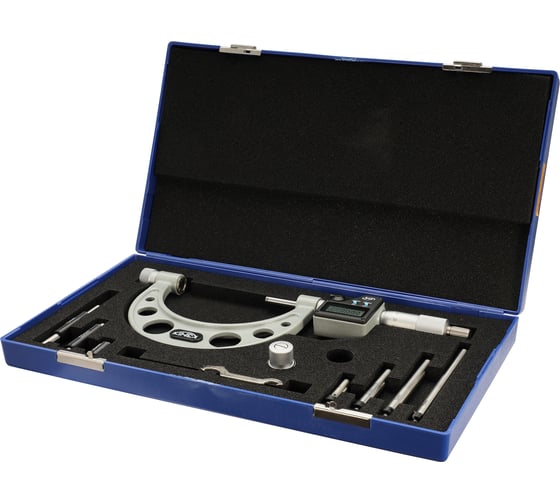 Изображение товара Микрометр электронный Kinex (K-MET) МКЦ 0-100мм DIN863 0,003мм IP65 7032-02-100