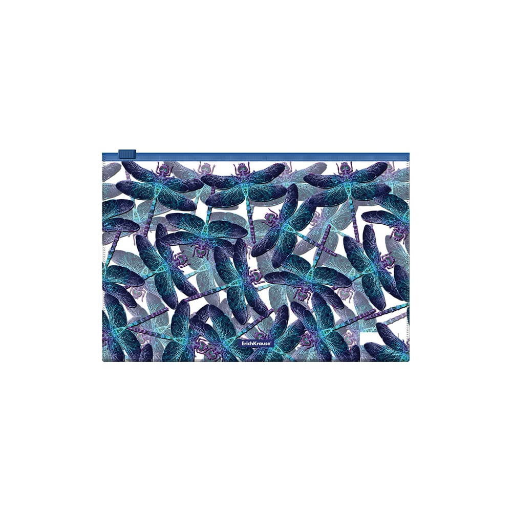 Изображение товара Пластиковый Zip-пакет ErichKrause Neon Dragonflies B5 12 шт