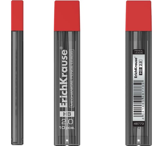 Изображение товара Грифели ErichKrause для механических карандашей 2.0 мм, ТМ 48773