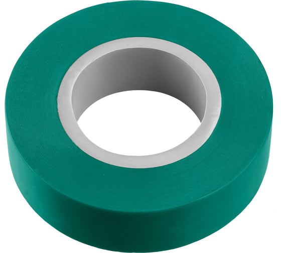 Изображение товара Изоляционная лента ПВХ STAYER Protect-20 19 мм х 20 м, зеленая 12292-G