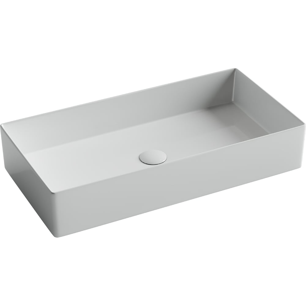 Изображение товара Раковина накладная прямоугольная Ceramicanova 701x361x130, цвет белый, арт. CN6071