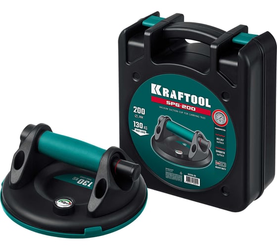 Изображение товара Вакуумная присоска KRAFTOOL SPG-200 d 200 мм 33256-20