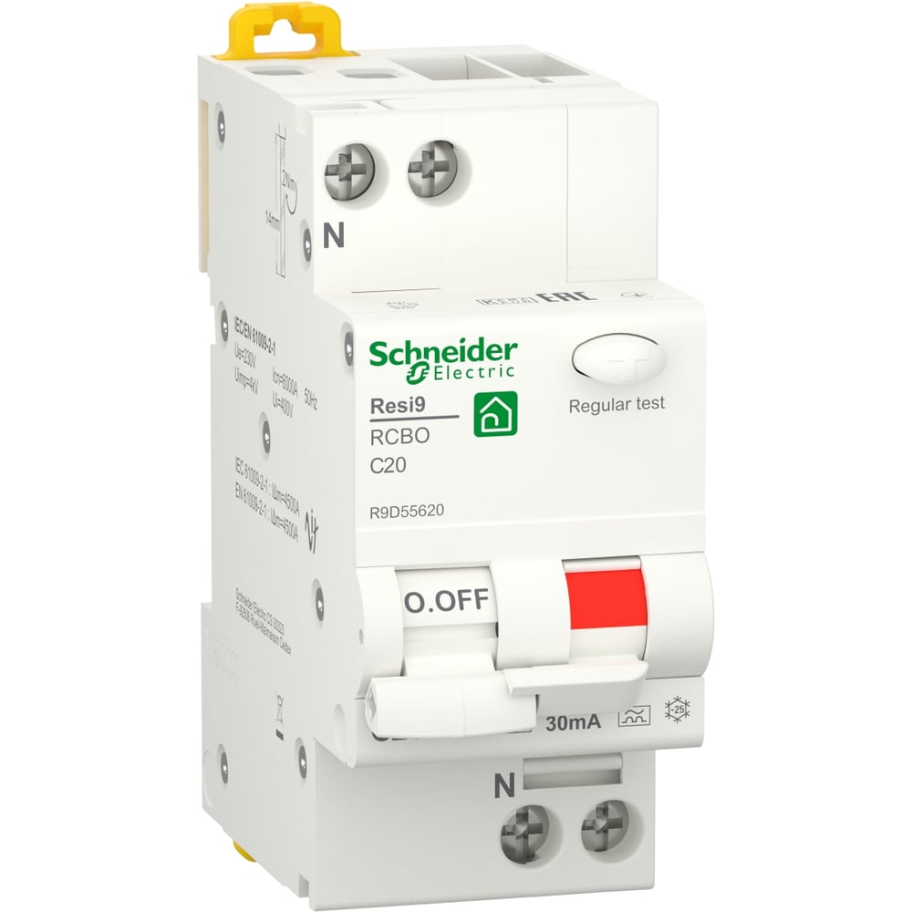 фото Автоматический выключатель дифференциального тока schneider electric