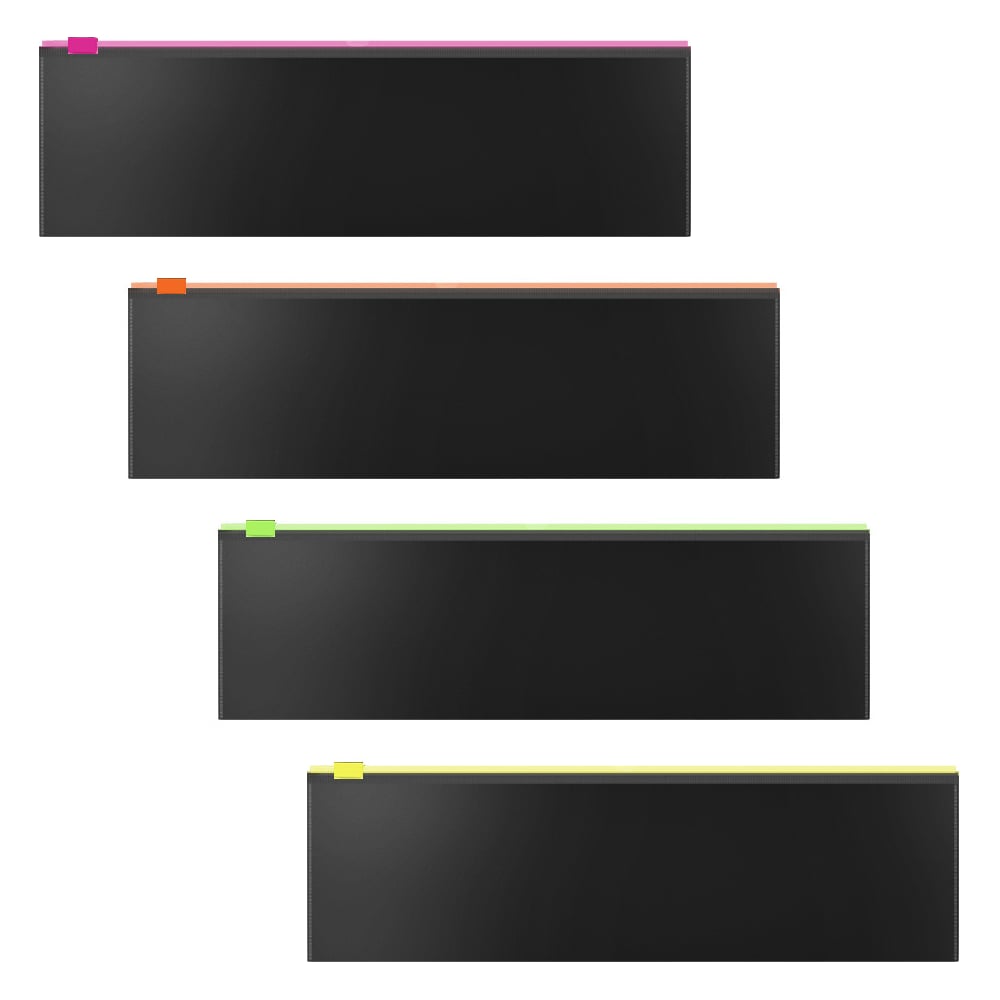 Изображение товара Пластиковый zip-пакет ErichKrause Matt Accent 230x70мм 12 шт ассорти