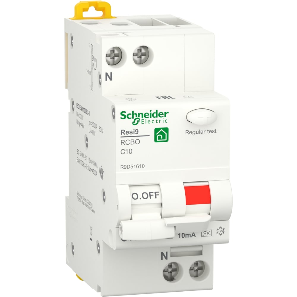 фото Автоматический выключатель дифференциального тока schneider electric