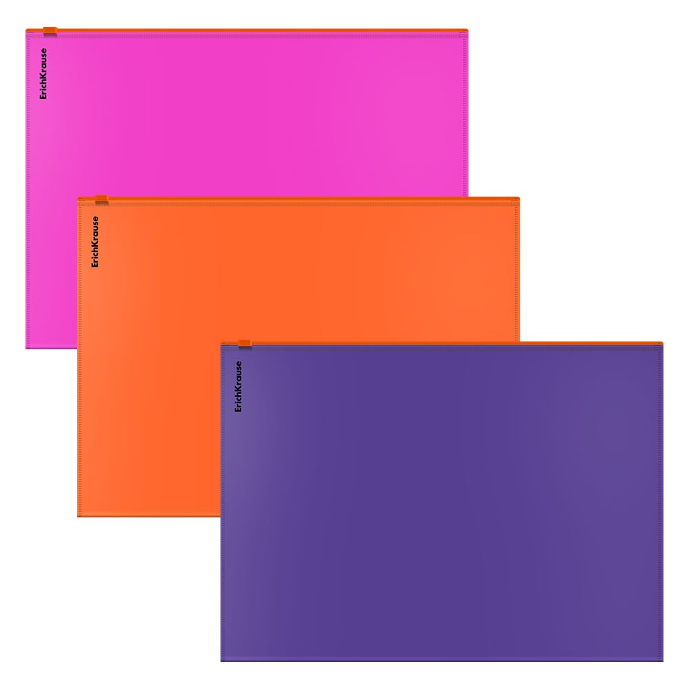 Изображение товара Пластиковые Zip-пакеты ErichKrause Soft Caribbean Sunset, B5, 12 шт