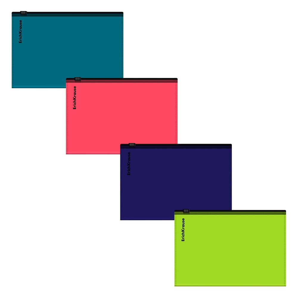 Изображение товара Пластиковый Zip-пакет ErichKrause Soft Reef C6, непрозрачный, 12 шт