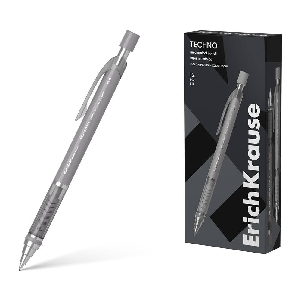 Изображение товара Механический карандаш ErichKrause Techno 0.9 мм, 12 шт в коробке