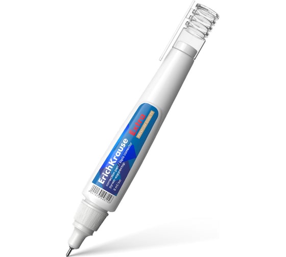 Изображение товара Ручка-корректор ErichKrause Extra, 8 мл в пластиковой коробке по 12 шт 24815