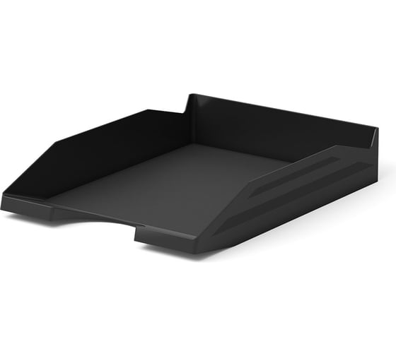 Изображение товара Лоток ErichKrause для бумаг пластиковый Офис, Классика, черный 16249