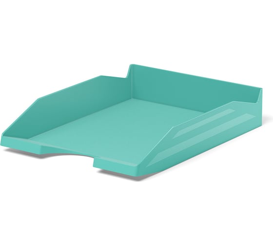 Изображение товара Лоток для бумаг ErichKrause пластиковый Office, Pastel, мятный 55548