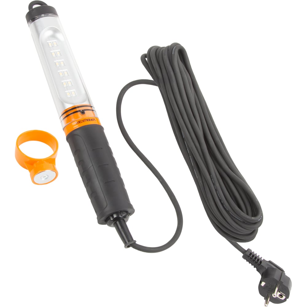 Изображение товара Переносной светодиодный светильник WIEDERKRAFT WDK Raptor 220 В, длина провода 10 м WDK-WL2280010