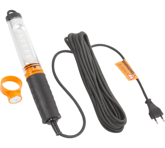 Изображение товара Переносной светодиодный светильник WIEDERKRAFT WDK Raptor 36 В, длина провода 10 м, вилка тип C WDK-WL3680010