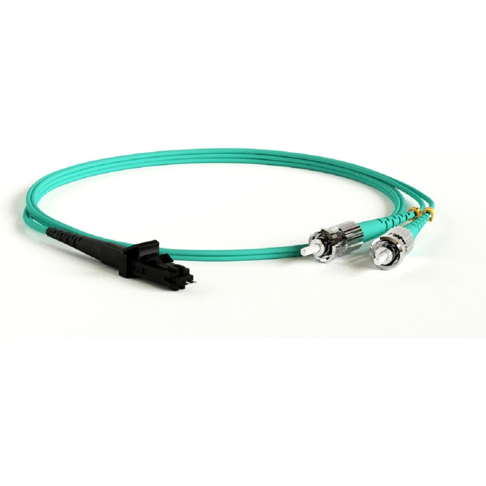 Изображение товара Оптический патч-корд TopLAN дуплексный 3 метра с разъемами ST и MTRJM