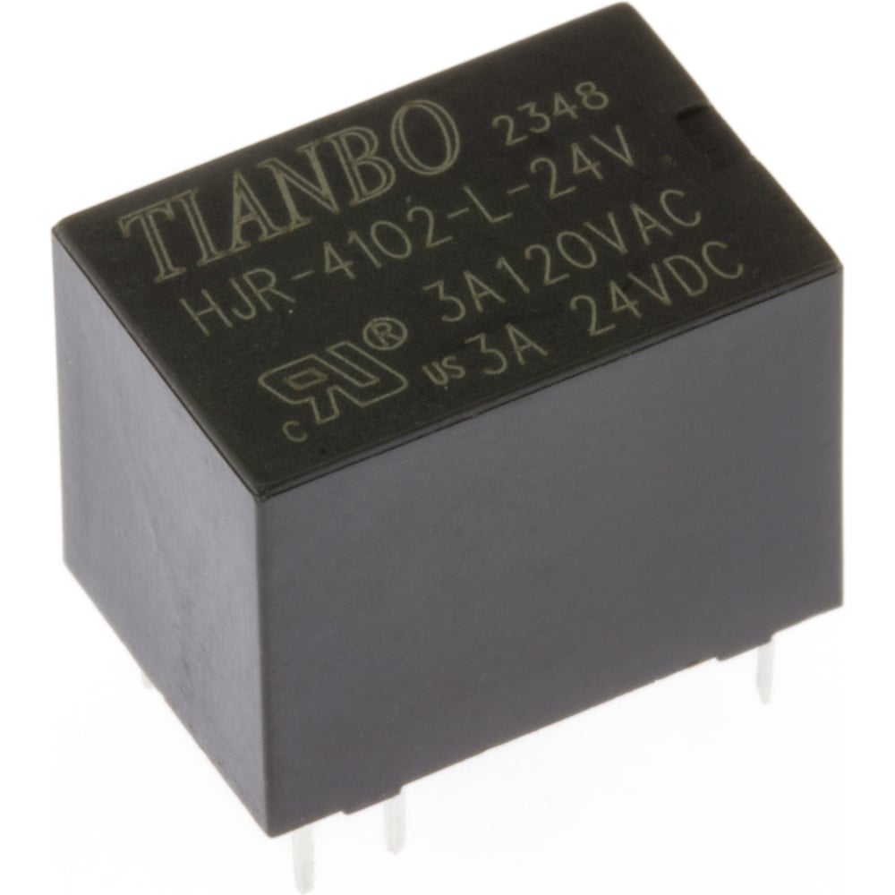 Изображение товара Реле электромагнитное Tianbo HJR4102-L-24VDC-S-Z для автоматизации