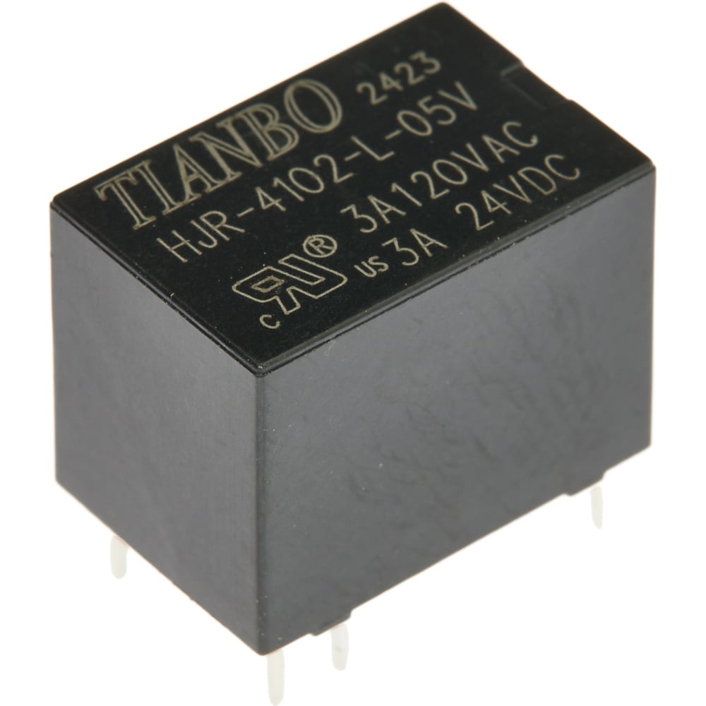 Изображение товара Реле электромагнитное Tianbo RELAY HJR4102-L-5VDC-S-Z 100 шт/упак