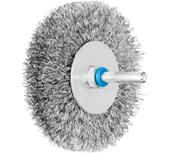 Изображение товара Щетка дисковая неплетеная с хвостовиком PFERD RBU 8015/6 INOX 0.30 (153154) 43106003