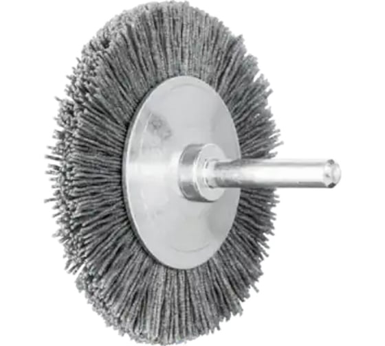 Изображение товара Щетка дисковая неплетеная с хвостовиком PFERD RBU 7008/6 SiC 120 0.55 (936528) 43104075
