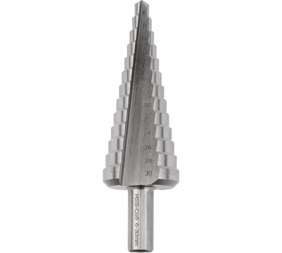 Изображение товара Сверло ступенчатое NORGAU 6-30мм; HSS-E 010505530