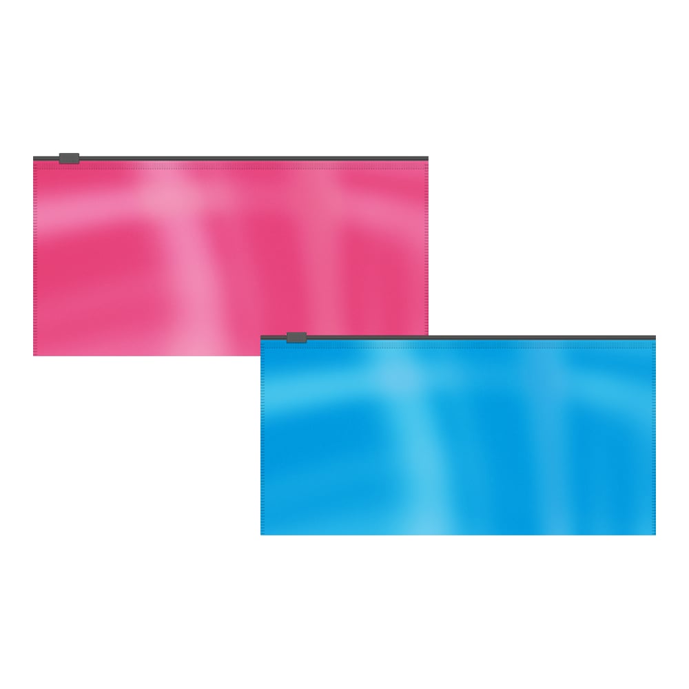 Изображение товара Набор из 4 zip-пакетов пластиковых ErichKrause Glossy Bubble Gum, арома, Travel, непрозрачный, ассорти 55176
