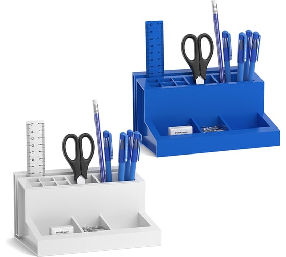 Изображение товара Набор настольный пластиковый ErichKrause Leader, Classic, ассорти из 2 цветов 55669